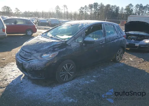 2015 Honda Fit Ex/Ex-L from USA, damaged, VIN 3HGGK5H87FM741432
